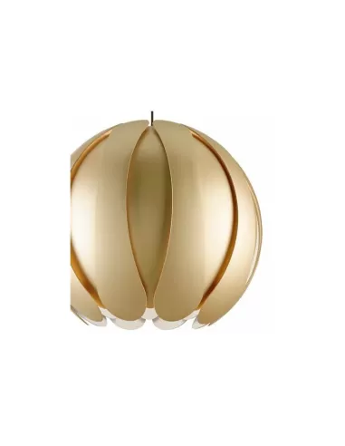 Suspension dorée 1 x e27 max 10 0w